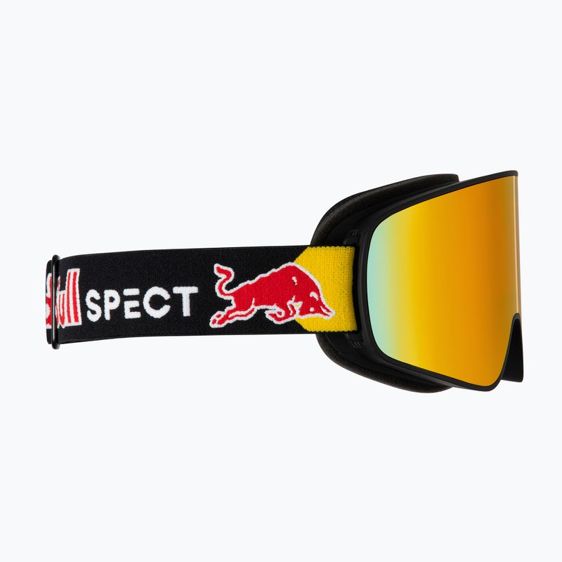 Окуляри гірськолижні Red Bull SPECT Rush black/red snow - orange with red mirror 5