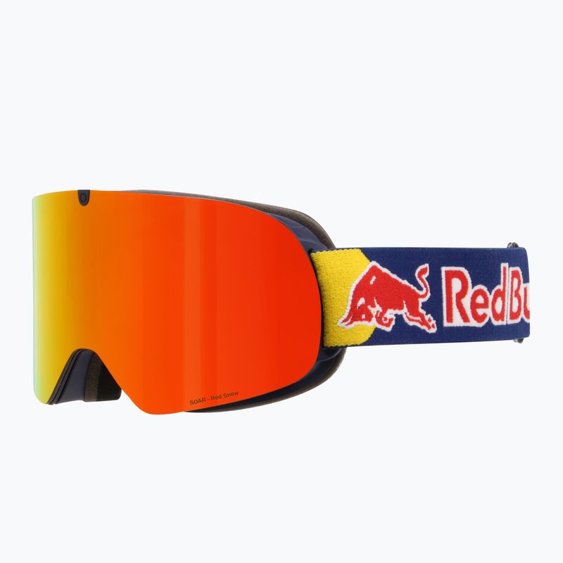 Окуляри гірськолижні Red Bull SPECT Rush matt blue/orange with red mirror 6