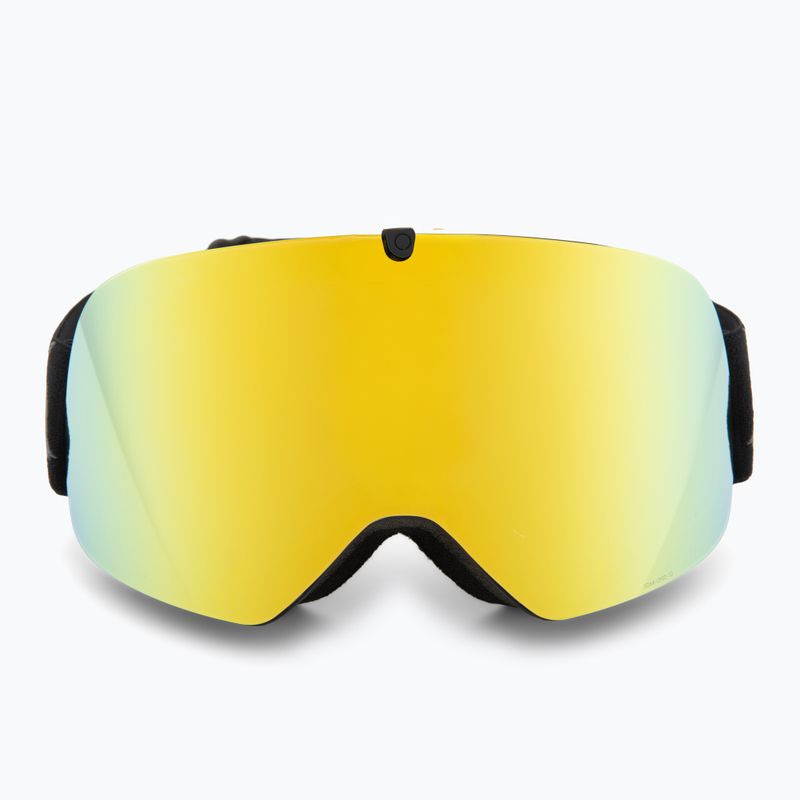 Окуляри гірськолижні Red Bull SPECT Rush matt black/smoke with yellow mirror 2