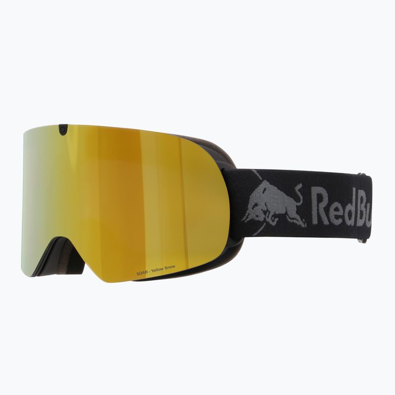Гірськолижні окуляри Red Bull SPECT Rush matt black/smoke with yellow mirror 2