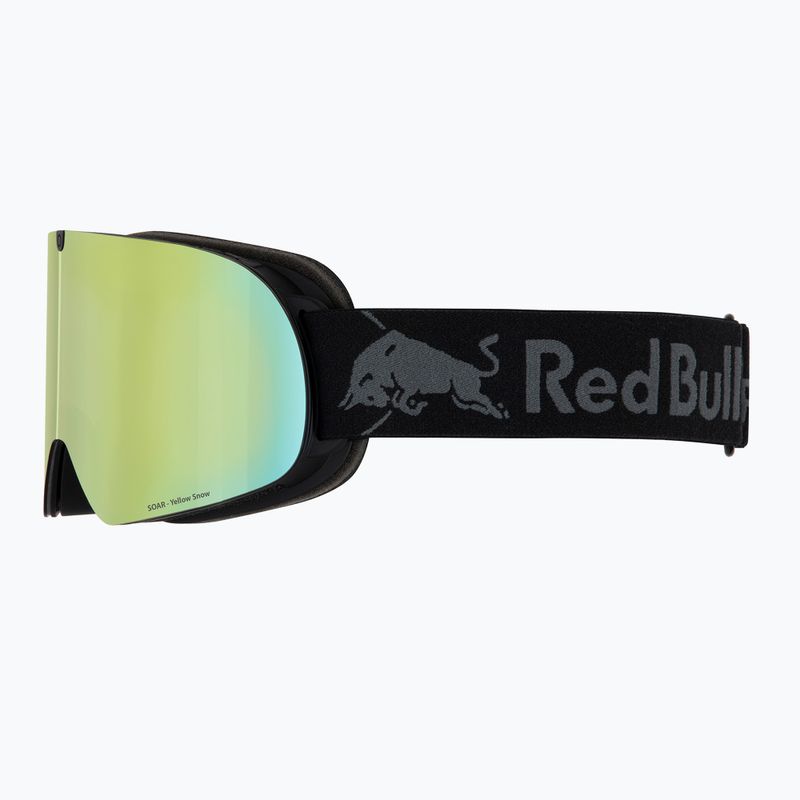 Гірськолижні окуляри Red Bull SPECT Rush matt black/smoke with yellow mirror 4