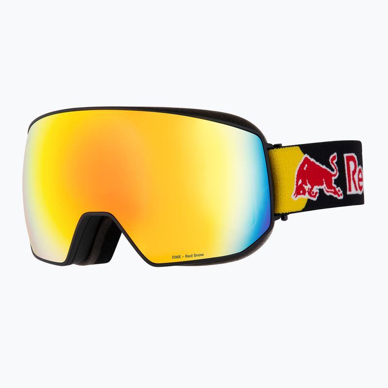 Окуляри гірськолижні Red Bull Spect Fink matt black/orange with red mirror 2