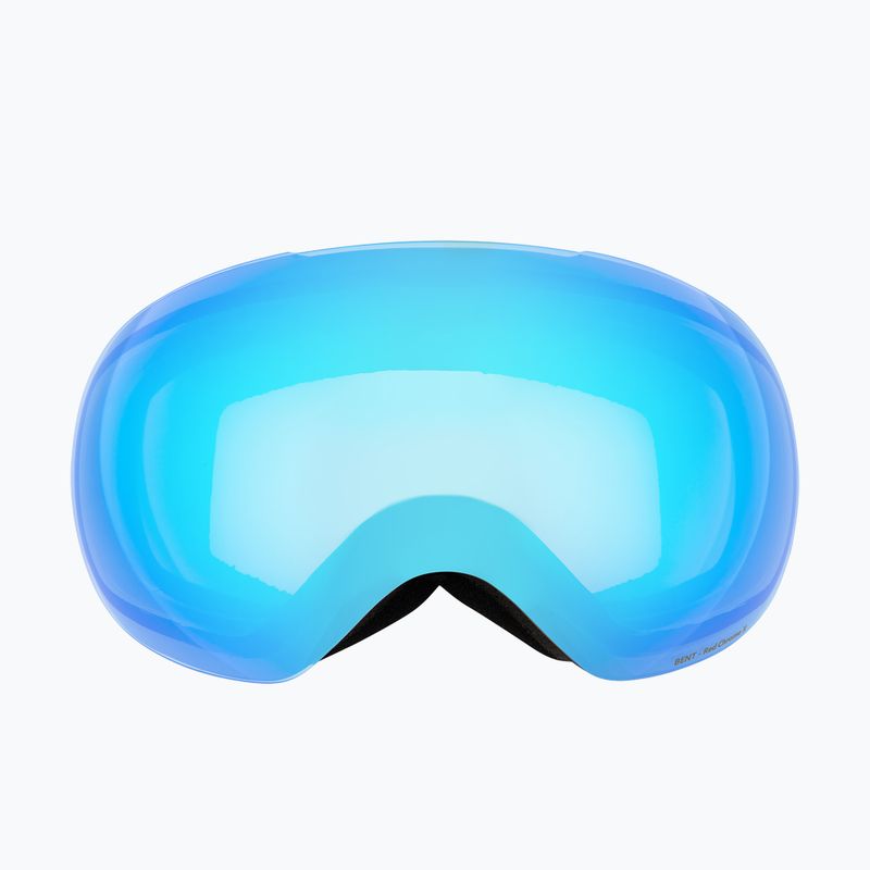 Окуляри гірськолижні Red Bull SPECT Bent Photo black/light blue with blue chrome x 2