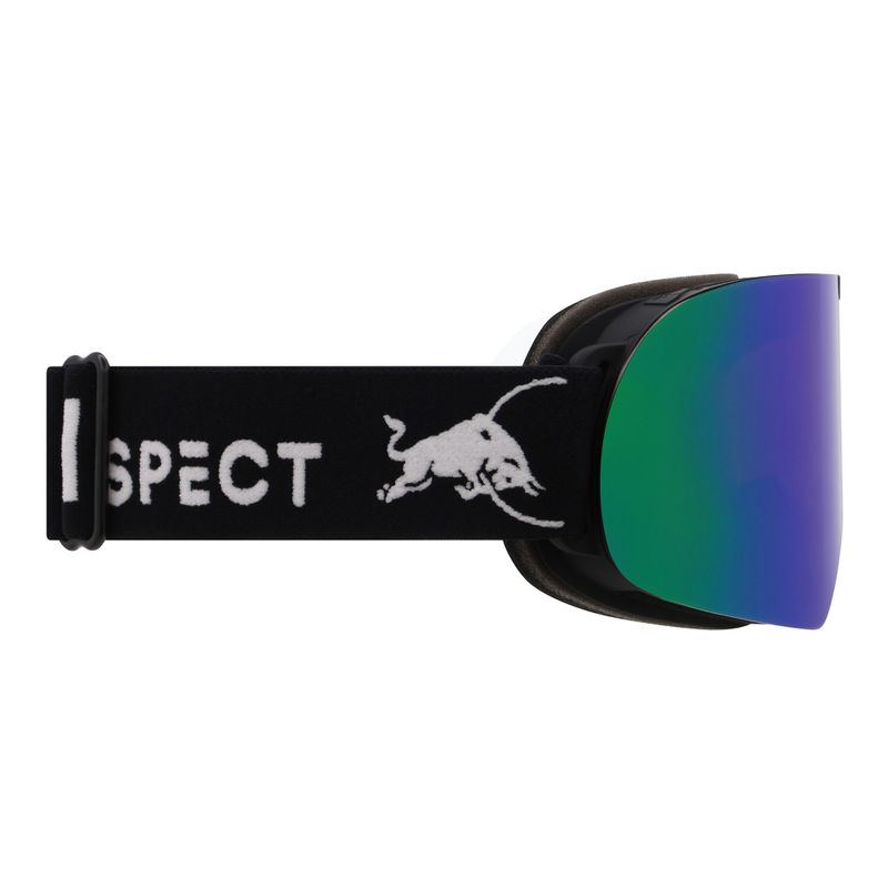 Лижні окуляри Red Bull SPECT Rush matt black/brown with green mirror 3