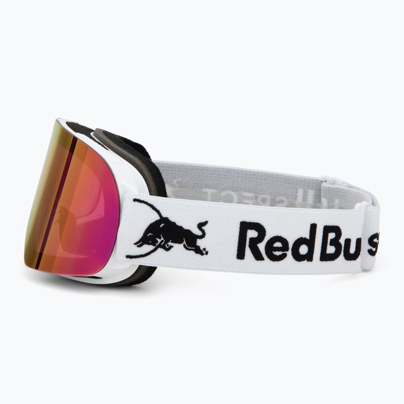 Окуляри гірськолижні Red Bull SPECT Rush matt white/red with pink purple mirror 4