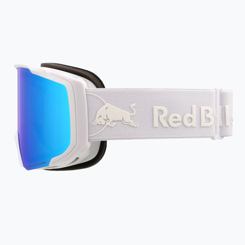 Маска Red Bull SPECT Jibb matt white/smoke with blue mirror 4