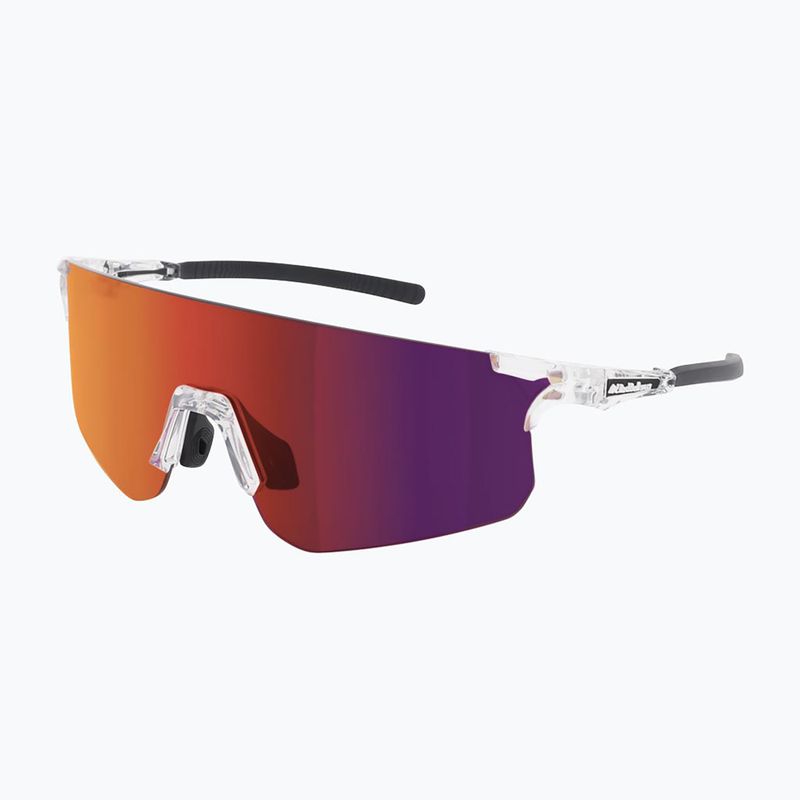 Окуляри сонцезахисні Red Bull SPECT Ricky shiny clear/ brown with burgundy mirror 2