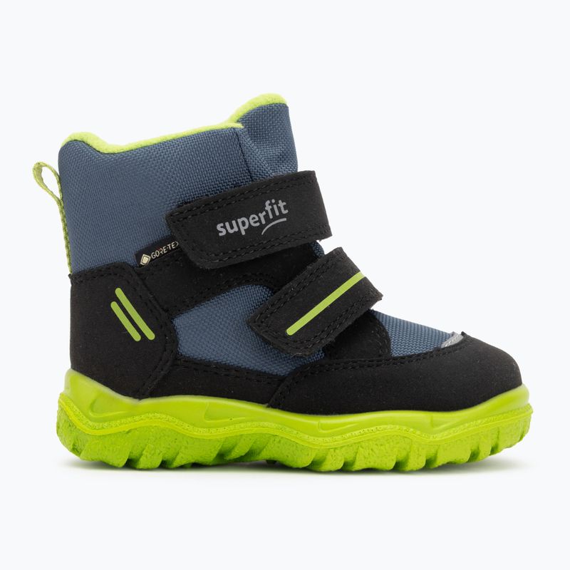 Черевики дитячі Superfit Husky 1 black/light green 2