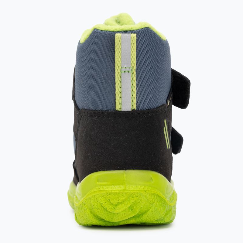 Черевики дитячі Superfit Husky 1 black/light green 6