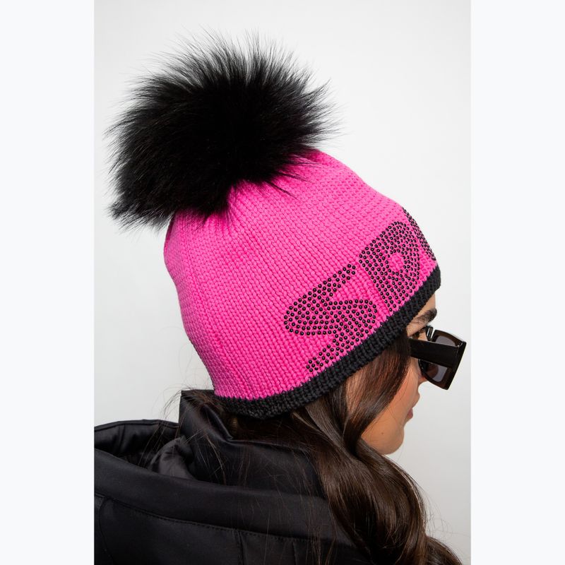 Жіноча зимова шапка Sportalm Almrosn m.P exotic fuschia 10