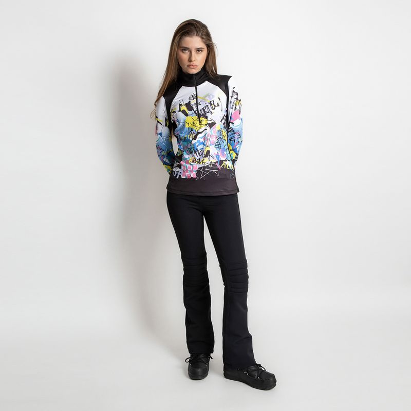 Жіночий світшот Sportalm Bonny Print чорний 3