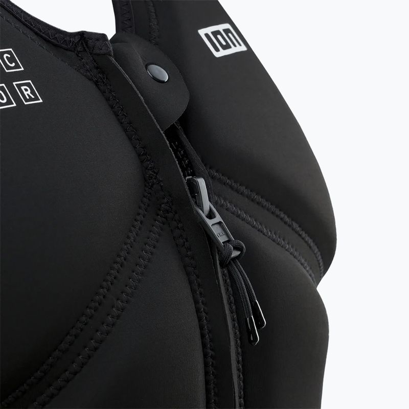 Чоловічий захисний жилет ION Vector Amp Front Zip чорний 4