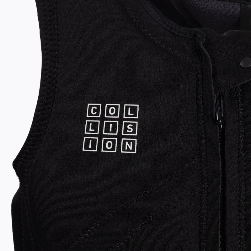 Жилет захисний чоловічий ION Collision Core Front Zip чорний 48222-4161 4
