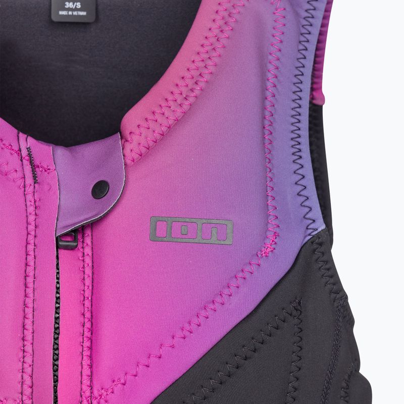 Жилет захисний жіночий ION Ivy Front Zip чорно-рожевий 48233-4169 3