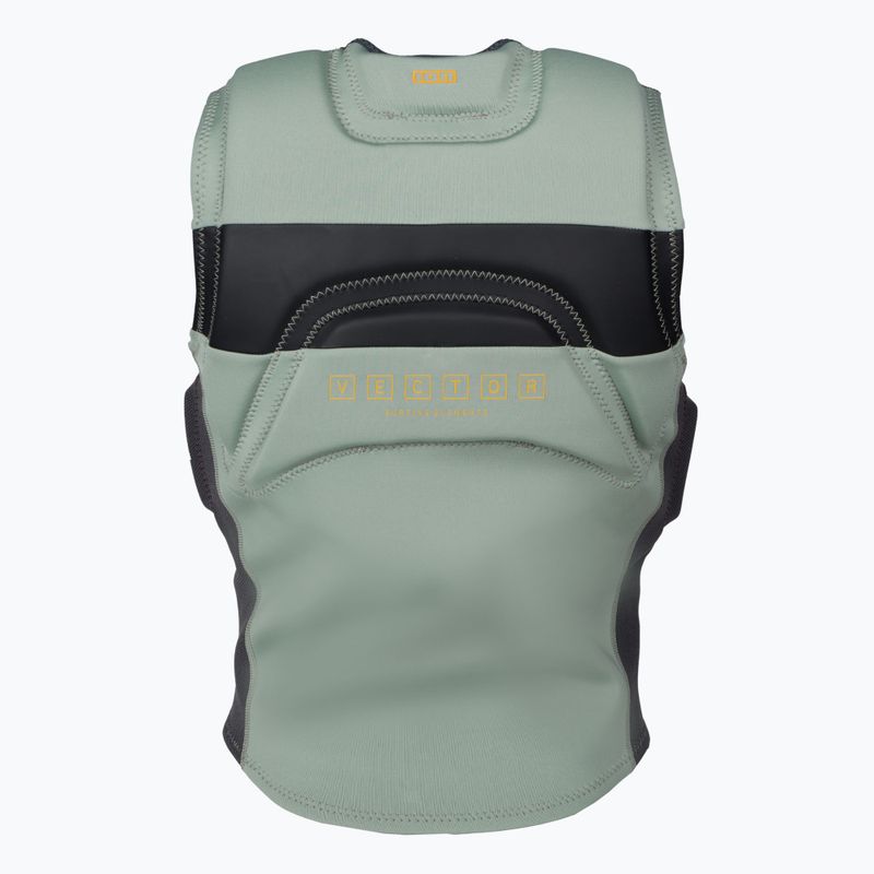 Жилет захисний чоловічий ION Vector Amp Front Zip зелений 48222-4164 2