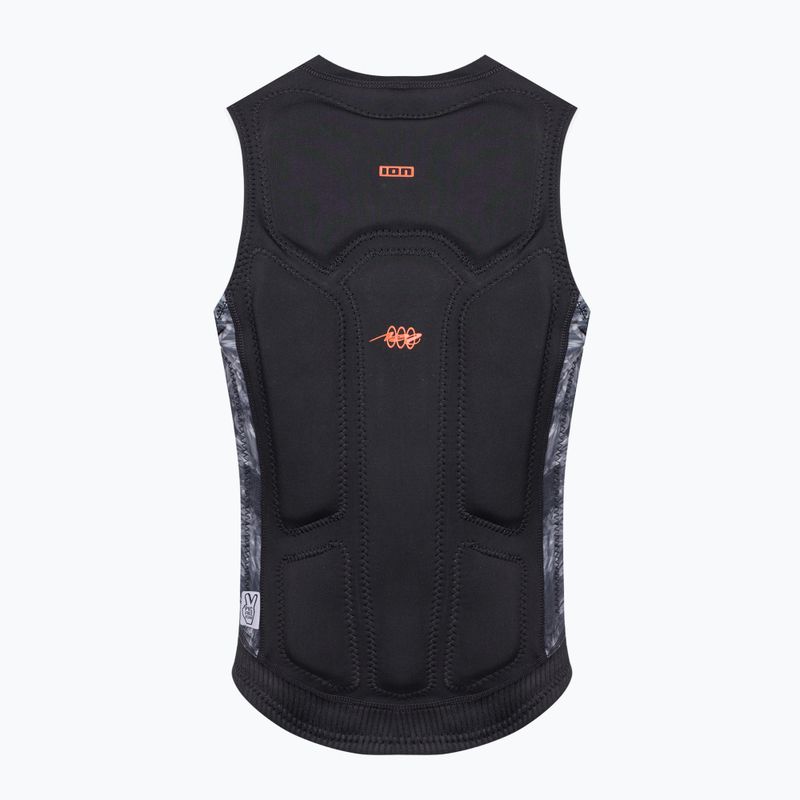 Жилет захисний жіночий ION Lunis Front Zip чорна 48233-4168 2