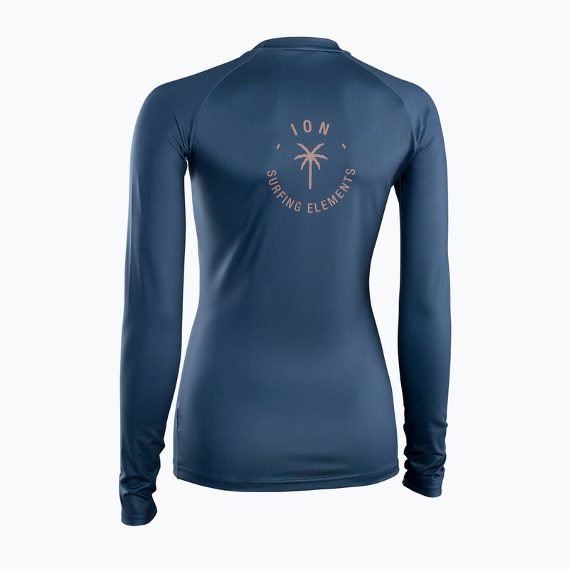 Футболка для плавання жіноча ION Lycra синя 48233-4273 2