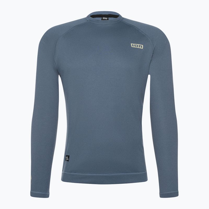 Футболка для плавання чоловіча ION Wetshirt синя 48232-4260