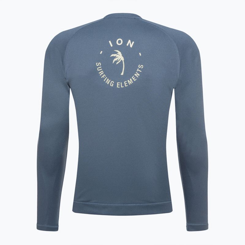 Футболка для плавання чоловіча ION Wetshirt синя 48232-4260 2