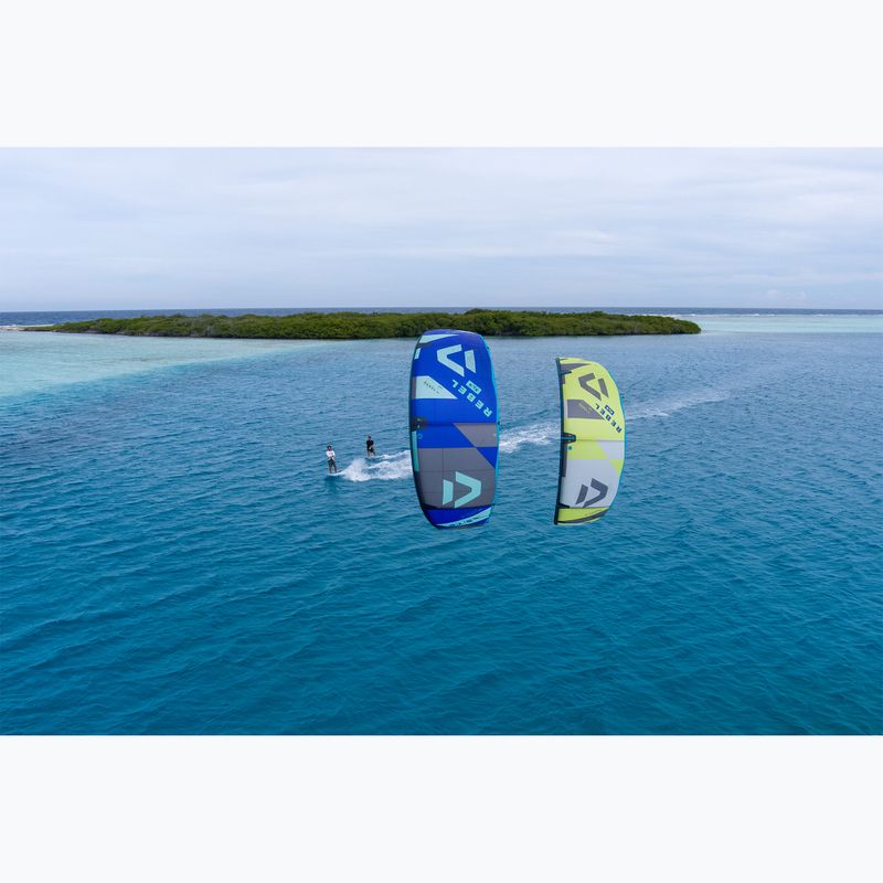 DUOTONE Kite Rebel SLS 2024 лаймовий/темно-сірий 7