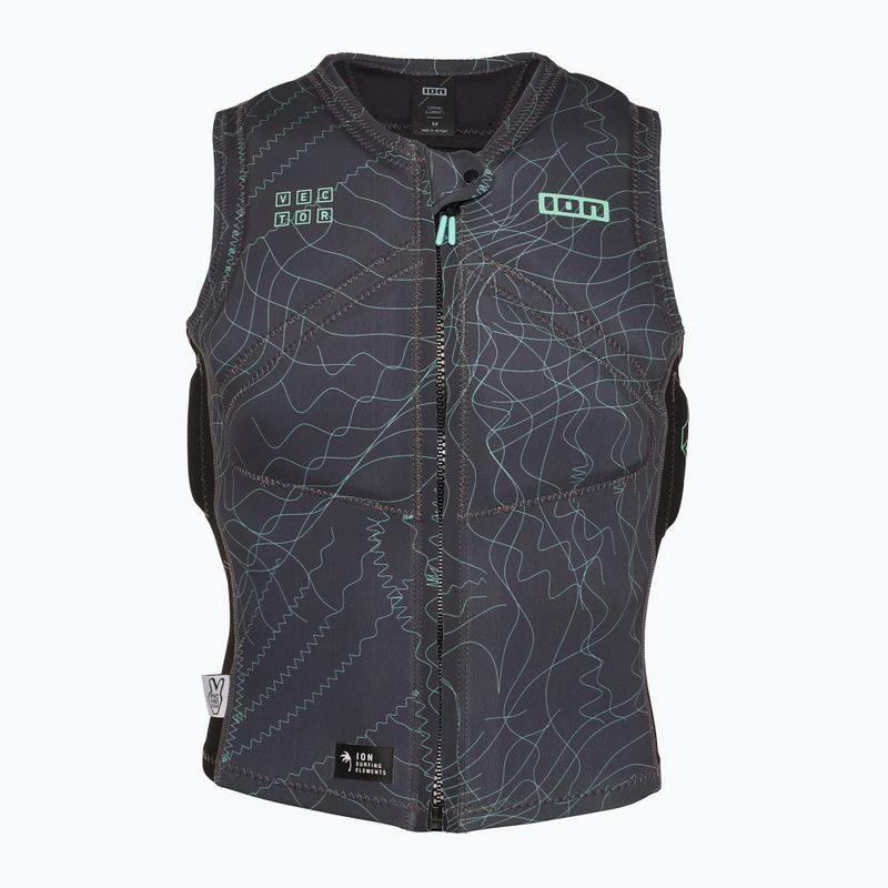 Жилет захисний чоловічий ION Vector Core Front Zip distorted grey