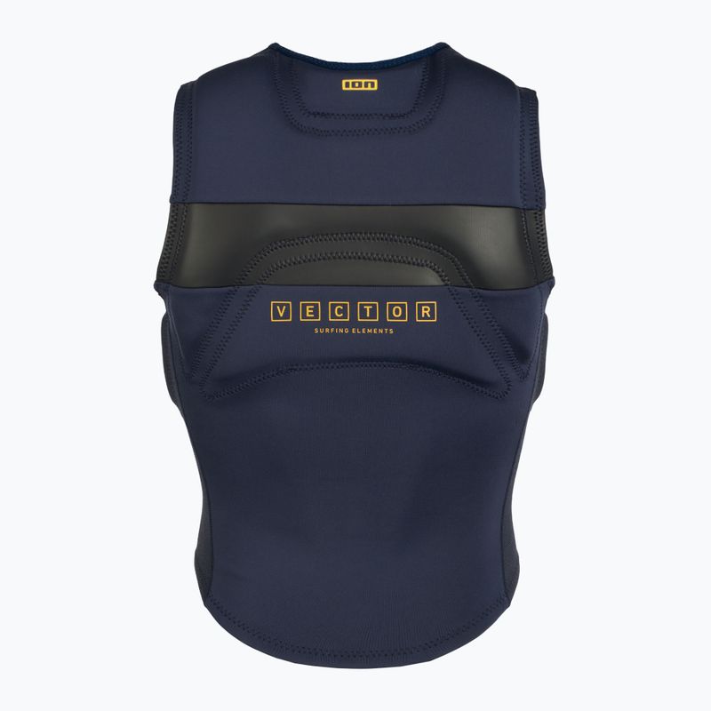 Жилет захисний чоловічий ION Vector Amp Front Zip blue nights 2