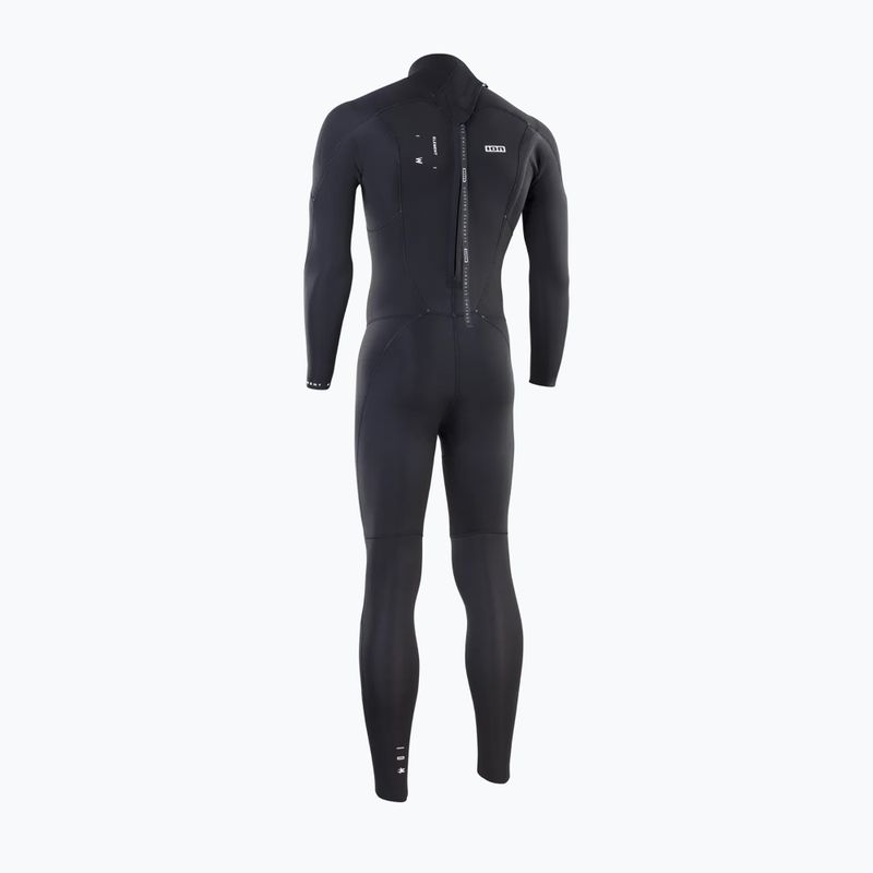 Гідрокостюм чоловічий ION Element 4/3 mm Back Zip black 2