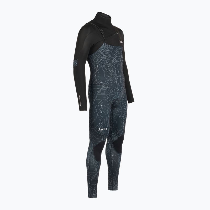 Гідрокостюм чоловічий ION Seek Core 3/2 мм Front Zip distorted black