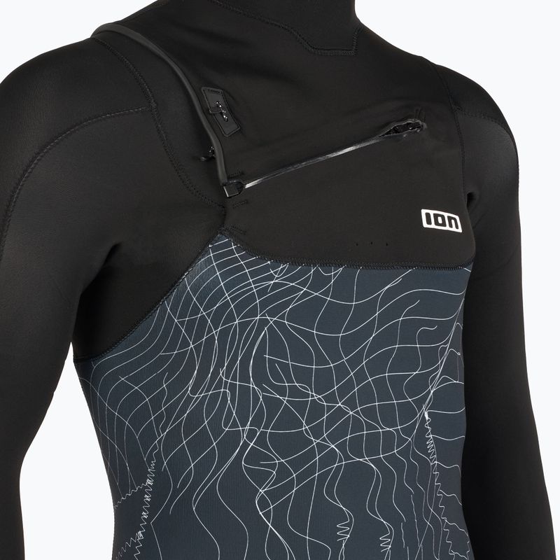 Гідрокостюм чоловічий ION Seek Core 3/2 мм Front Zip distorted black 4