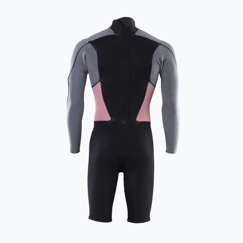Гідрокостюм чоловічий ION Element 2/2 mm Shorty Back Zip blue nights 4