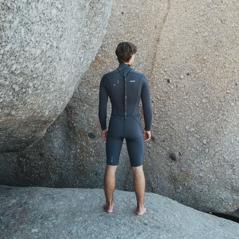 Гідрокостюм чоловічий ION Element 2/2 mm Shorty Back Zip blue nights 6