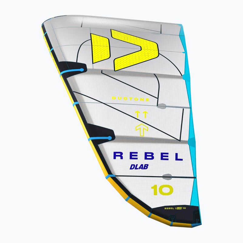 DUOTONE повітряний змій Rebel D/Lab 2025 сірий/лайм 3