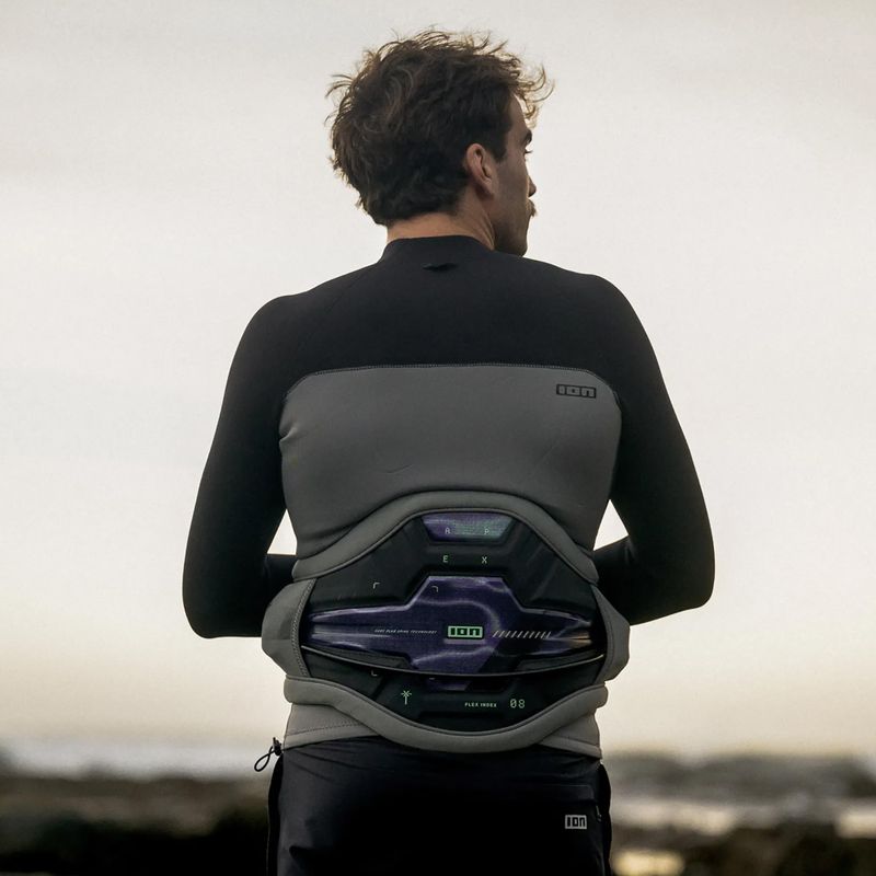 Чоловічий трапецій для кайтсерфінгу ION Kite Waist Apex sage grey 6