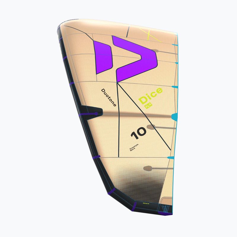 Повітряний змій для кайтсерфінгу Duotone Dice SLS sand/purple 3