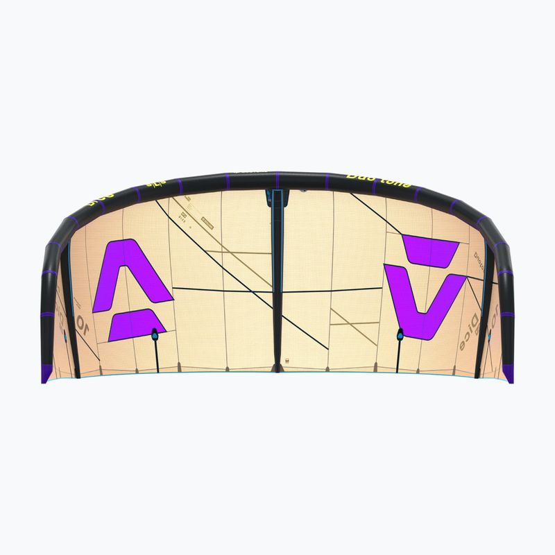 Повітряний змій для кайтсерфінгу Duotone Dice SLS sand/purple 4