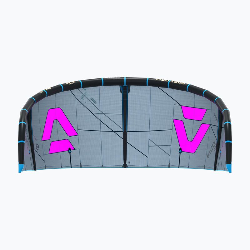 Повітряний змій для кайтсерфінгу Duotone Dice SLS dark grey/pink 4