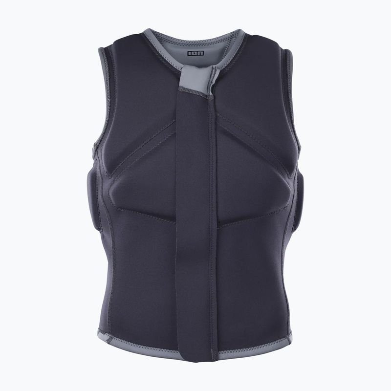 Чоловічий захисний жилет ION Vector Core Front Zip sage grey 3