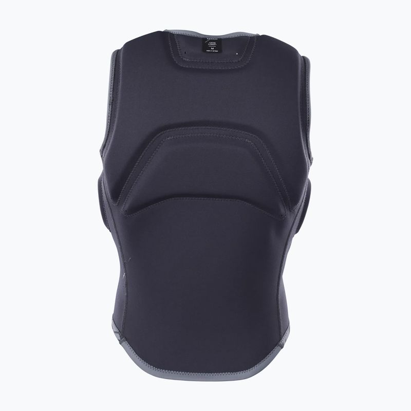 Чоловічий захисний жилет ION Vector Core Front Zip sage grey 4
