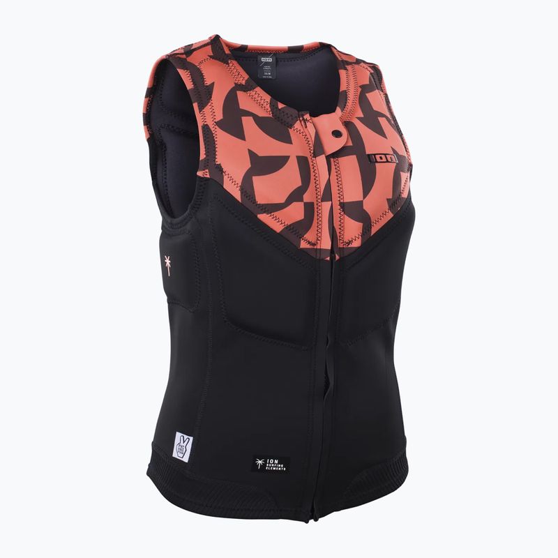 Жіночий захисний жилет ION Ivy Front Zip tiger coral 3