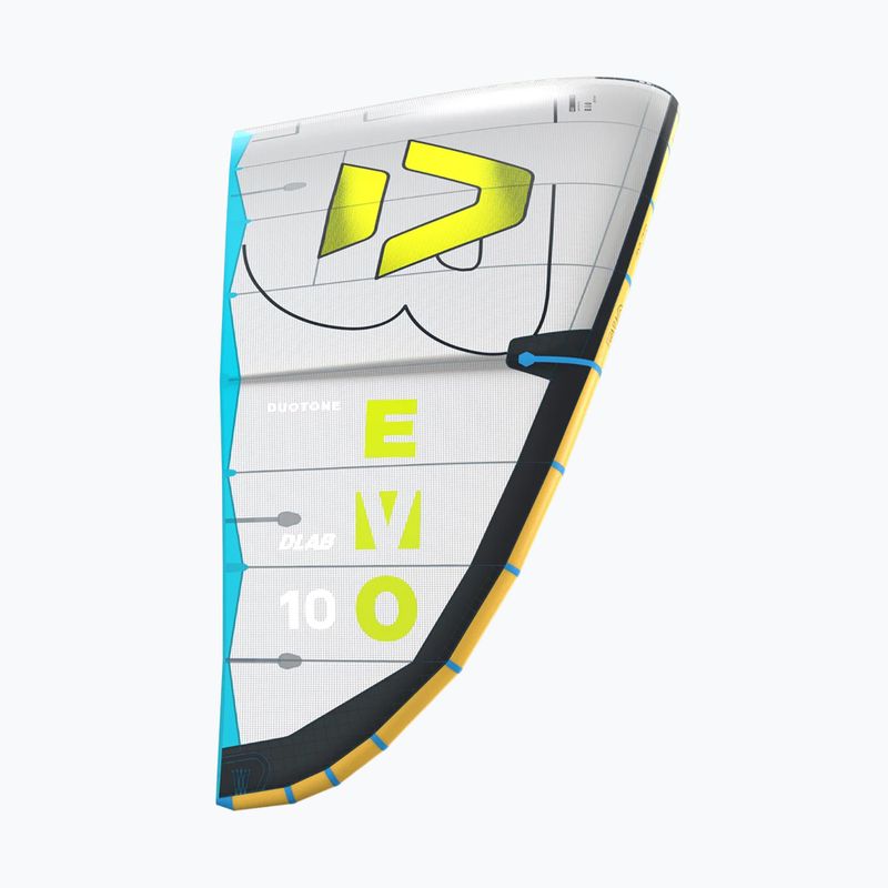Повітряний змій для кайтсерфінгу Duotone Evo D/LAB grey/lime 3