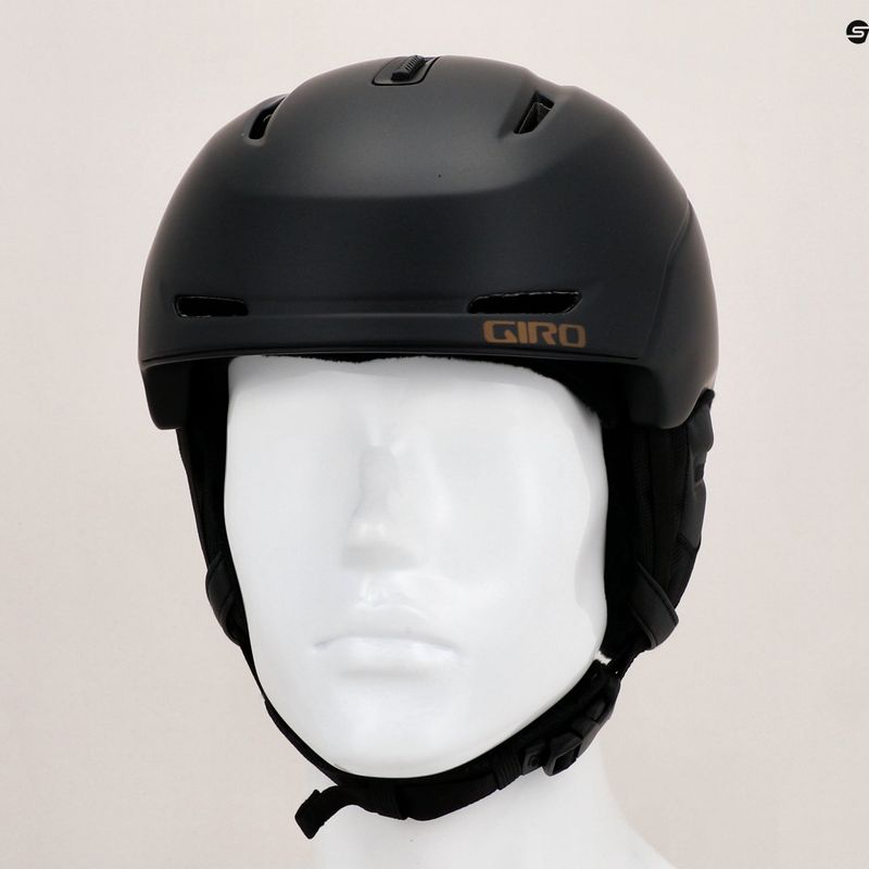 Шолом гірськолижний жіночий Giro Avera Mips matte black 8