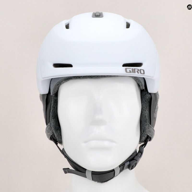 Шолом гірськолижний жіночий Giro Avera Mips matte white 8