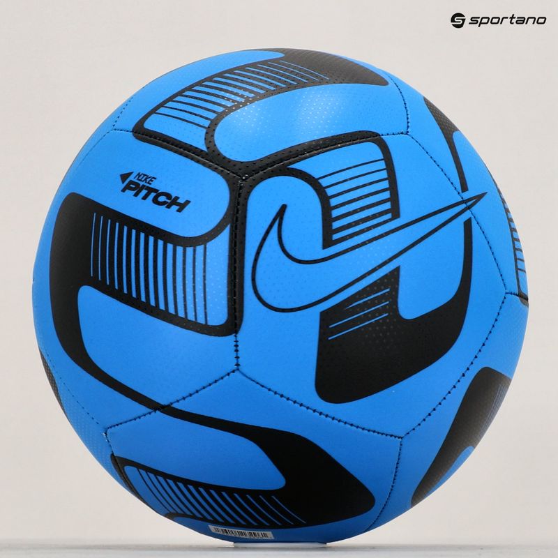 М'яч футбольний Nike Pitch photo blue/photo blue/black розмір 5 6