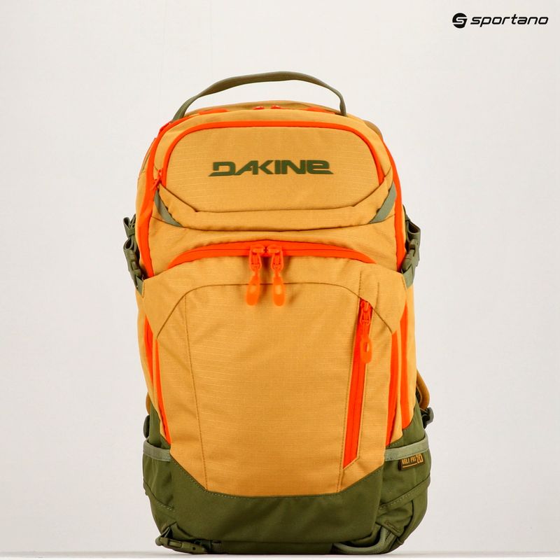 Рюкзак сноубордичний жіночий Dakine Heli Pro 20 l mustard seed 8