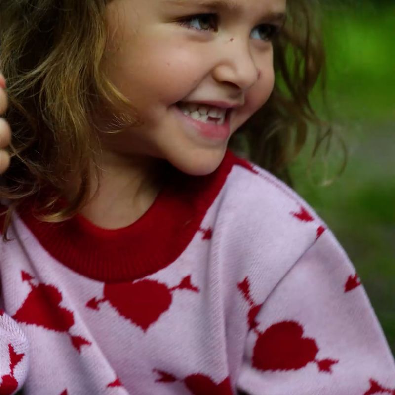 Светр дитячий KID STORY Merino sweet heart 9