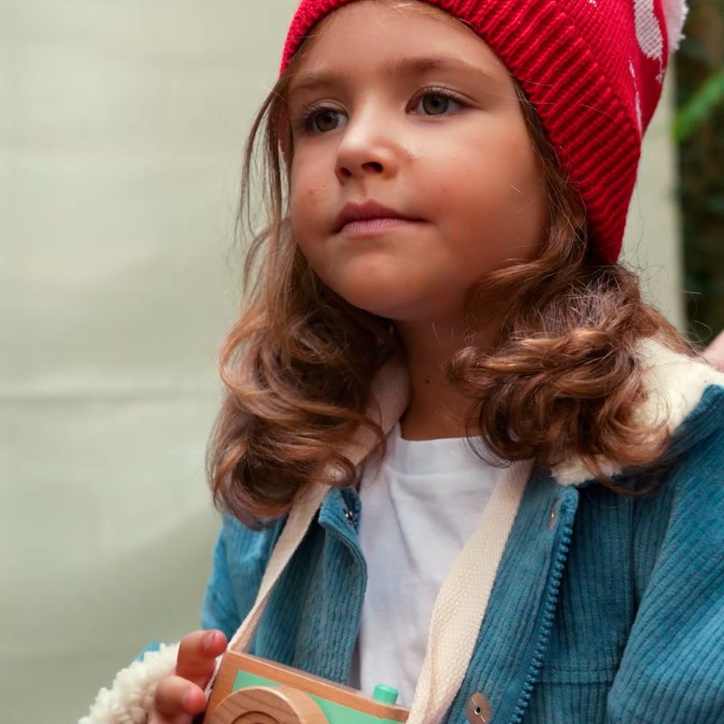 KID STORY дитяча зимова шапочка Merino sweet heart 8
