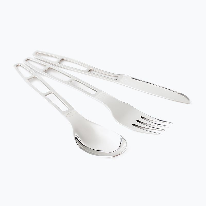 Столові прибори GSI Outdoors Glacier Stainless 3 Pc. Cutlery