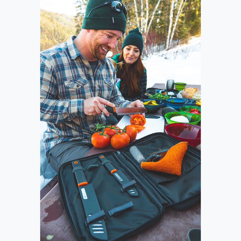 Набір ножів GSI Outdoors Santoku 7 шт. сірий 3
