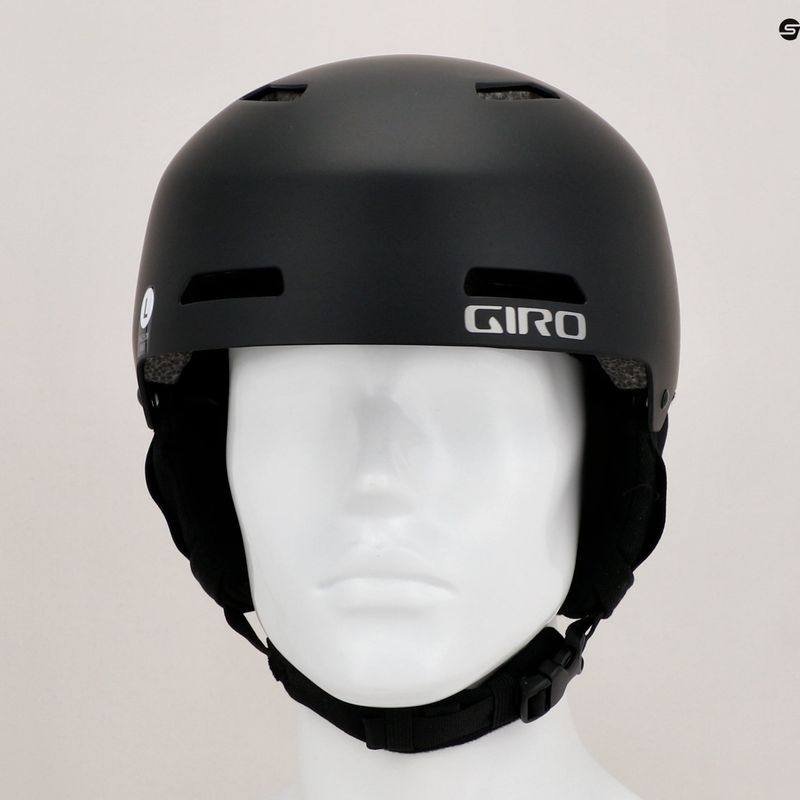 Шолом гірськолижний Giro Ledge FS matte black 8