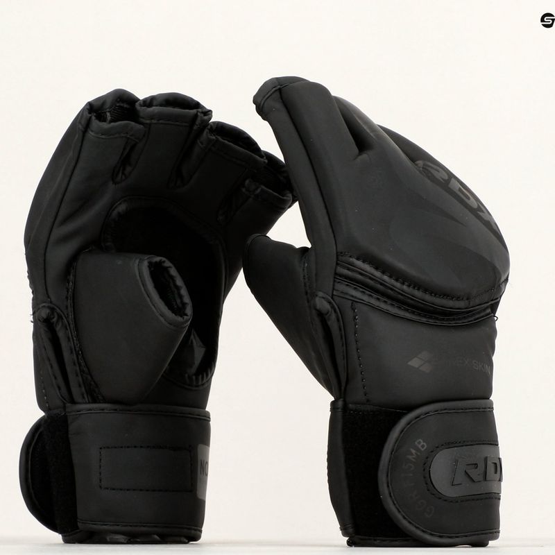 Рукавиці грепплінгові RDX Grappling Glove F15 чорні GGR-F15MB-XL 18